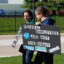 Demonstrators march during a “Hands off the EPA” rally outside the agency’s offices in Ann Arbor, Mich., on April 22, 2025. Credit: Jeff Kowalsky/AFP via Getty Images