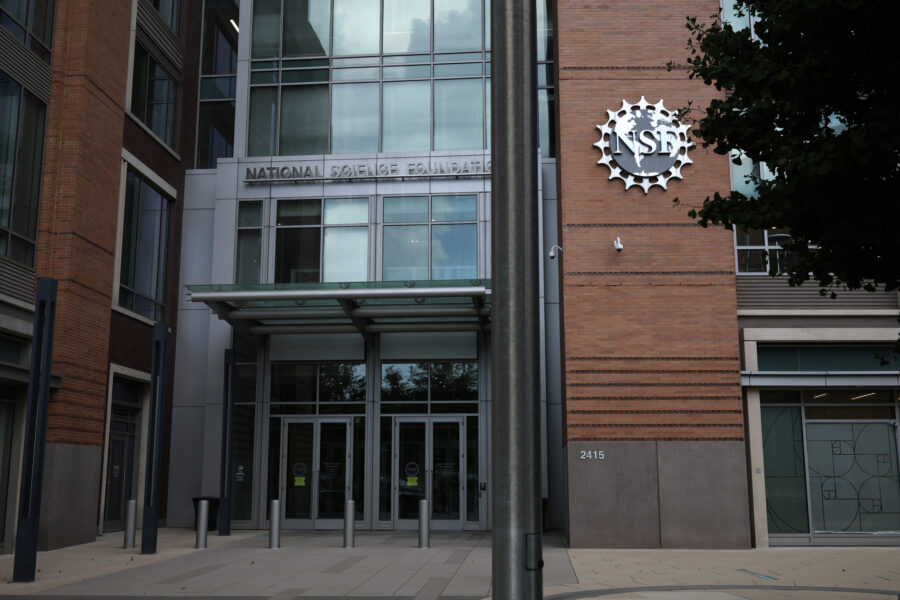 The National Science Foundation headquarters in Alexandria, Va. Credit: Alex Wong/Getty Images