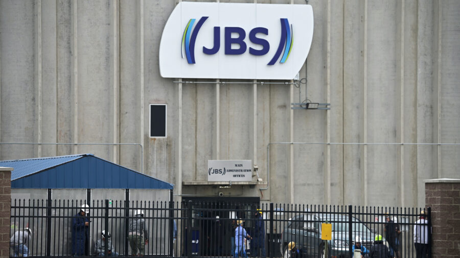The JBS meat packing plant in Greeley, Colo. Credit: Hyoung Chang/The Denver Post via Getty Images