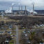 The coal-fired Mill Creek Generating Station is seen from the Valley Village neighborhood on Feb. 14 in Louisville, Ky. Credit: Jon Cherry/Getty Images