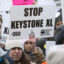 Opponents of the Keystone XL and Dakota Access pipelines hold a rally to protest President Donald Trump’s executive orders advancing their construction at Lafayette Park in Washington, D.C., on Jan 24, 2017. Credit: Saul Loeb/AFP via Getty Images