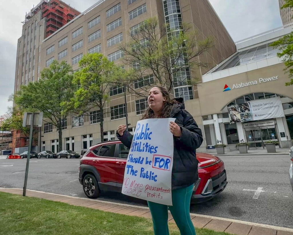 Ashtyn Kennedy helped organize Monday’s march. Credit: Lee Hedgepeth/Inside Climate News