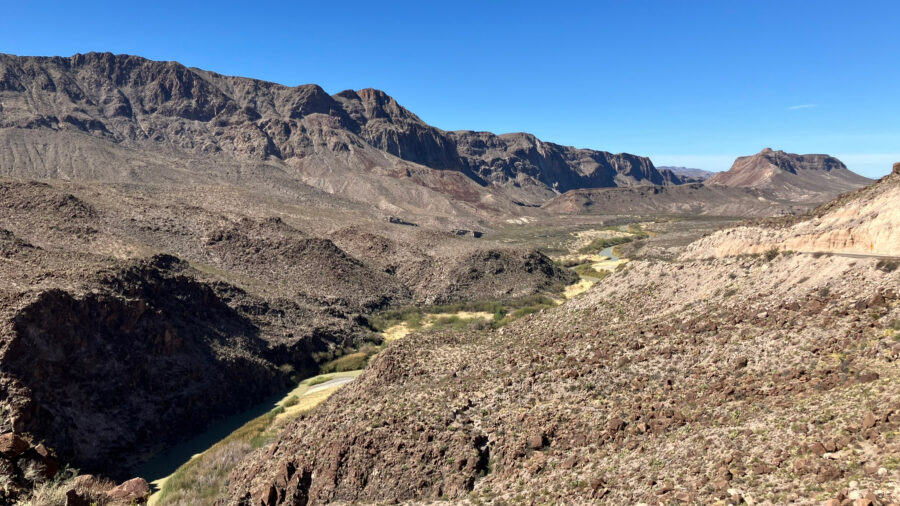 The Border Patrol has requested access to parcels in Big Bend Ranch State Park, the largest in the Texas state park system, for border wall construction. Credit: Martha Pskowski/Inside Climate News