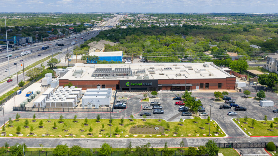 In Austin, Texas, the Elemental Critical Data Center facility. Credit: Brandon Bell/Getty Images