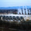 Mist rises from the cooling towers of Google’s data center in Lenoir, N.C. Credit: Google