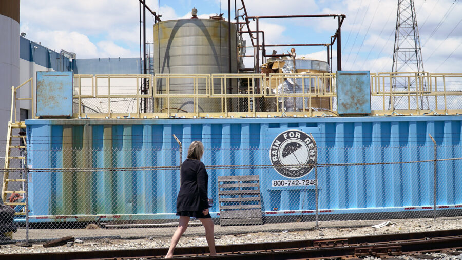 A GKN Aerospace chemical tank became pressurized and threatened to explode in Orange County, California, ahead of Memorial Day weekend. Credit: Steven Rodas/Inside Climate News