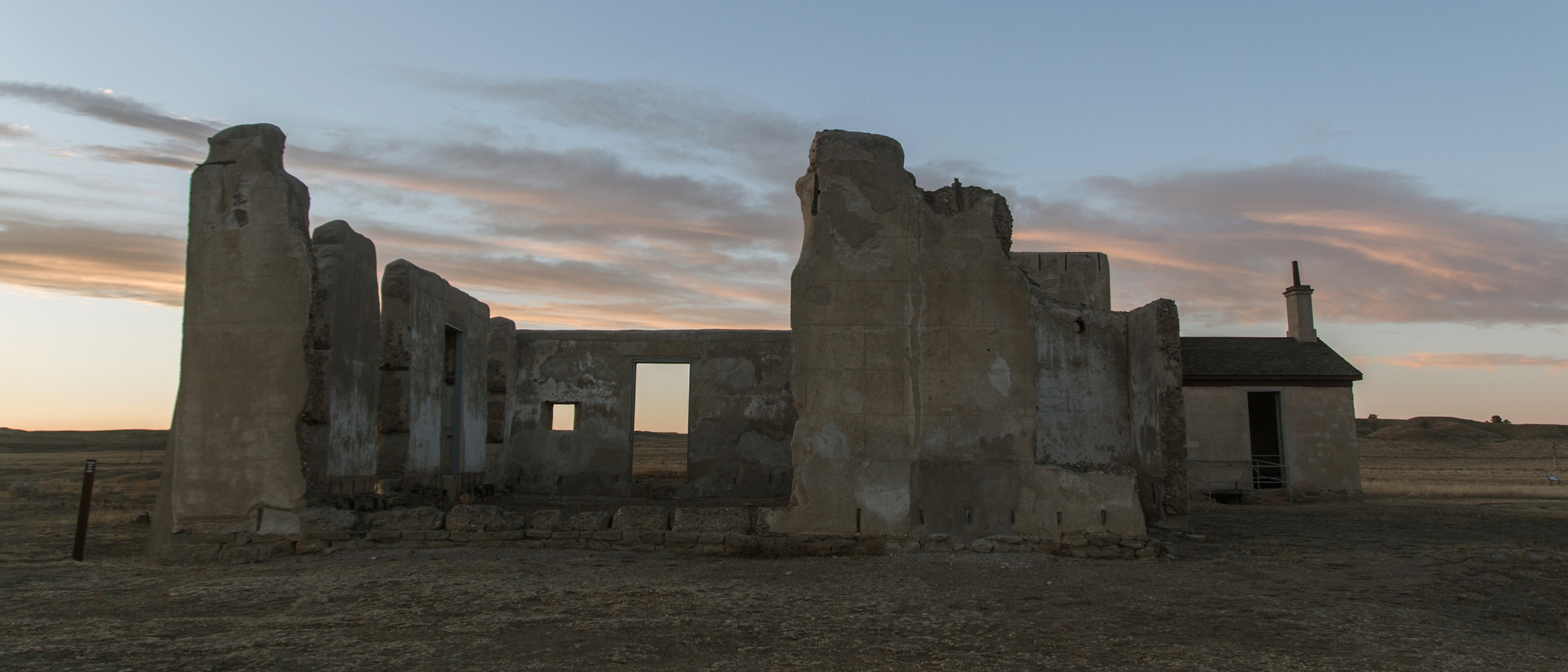 The remains of Fort Laramie in Wyoming, a key site on the frontier of U.S. expansion, where treaties with the Sioux Nation were signed in 1851 and 1868. Credit: Carla Samon Ros/CJI