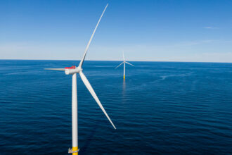 The Coastal Virginia Offshore Wind project is likely to be completed next year. Credit: Dominion Energy