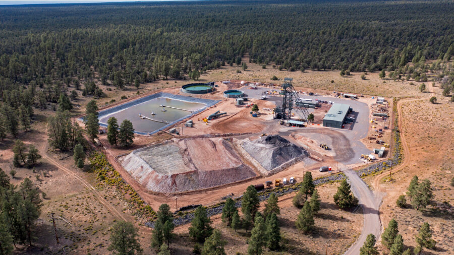 The Pinyon Plain uranium mine located within the Baaj Nwaavjo I'tah Kukveni National Monument, a few miles from Grand Canyon National Park, in Tusayan, Ariz. Credit: Jim West/UCG/Universal Images Group via Getty Images
