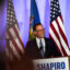 Gov. Josh Shapiro speaks during a primary election night event on May 19 in Warminster, Pa. Credit: Matthew Hatcher/Getty Images