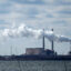 Emissions spew from a large stack at the coal fired Brandon Shores Power Plant, on March 9, 2018 in Baltimore, Maryland. Credit: Mark Wilson via Getty Images