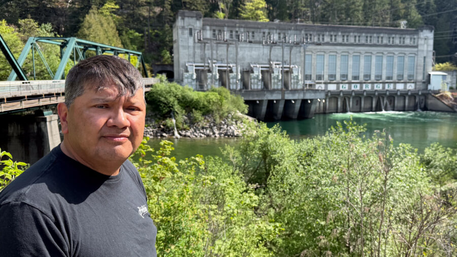 Scott Schuyler of the Upper Skagit Indian Tribe negotiated with Seattle City Light for nearly a decade to hammer out an agreement for fish passage around three dams on the Skagit River. Credit: Blaine Harden/Inside Climate News