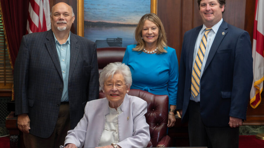 Incumbent Public Service Commissioner Jeremy Oden (left) lost his seat in May’s primary. Chris Beeker (right) will face his opponent in a runoff. Credit: Alabama Governor’s Office