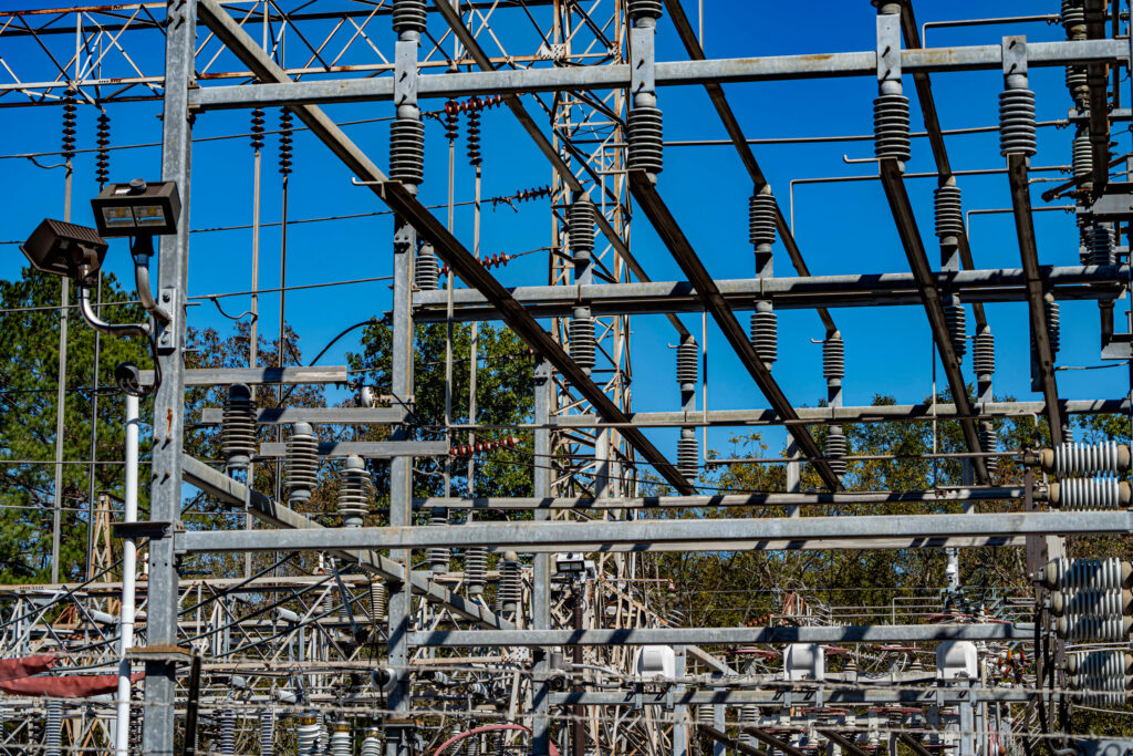 A power substation outside Birmingham, Ala. Credit: Lee Hedgepeth/Inside Climate News