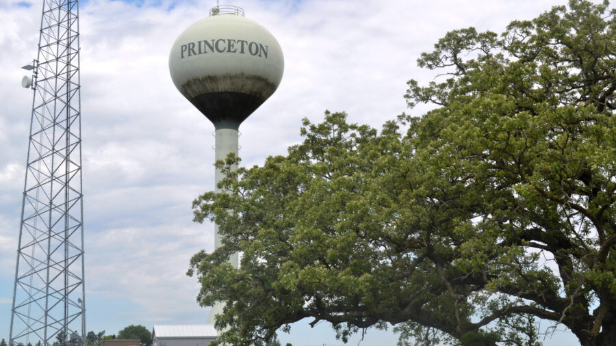 The town of Princeton, Iowa, has shuttered two wells in two decades due to persistent nitrate contamination. Credit: Anika Jane Beamer/Inside Climate News