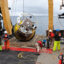 A NOAA crew retrieves an Ocean Station Papa buoy in the Gulf of Alaska. Credit: Laura Dwyer/NOAA