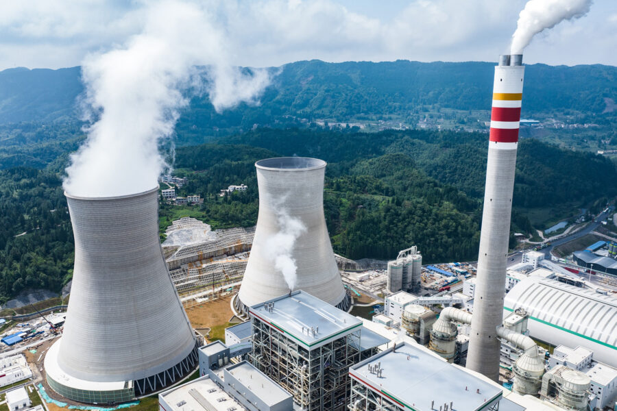 A newly constructed coal-fired power plant is seen on Aug. 6, 2025, in Bijie, China. Credit: Tao Liang/Xinhua via Getty Images