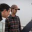 Researchers look at an air quality monitor on April 10, 2025, in Imperial Beach, Calif. Credit: Ana Ramirez/The San Diego Union-Tribune via Getty Images