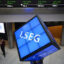 Inside the London Stock Exchange Group’s headquarters in London on April 28. Credit: Justin TALLIS/AFP via Getty Images