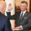 Kevin Lilly is sworn in for his second term as chairman of the Texas Alcoholic Beverage Commission at the Texas State Capitol in 2023. Credit: Texas Alcoholic Beverage Commission