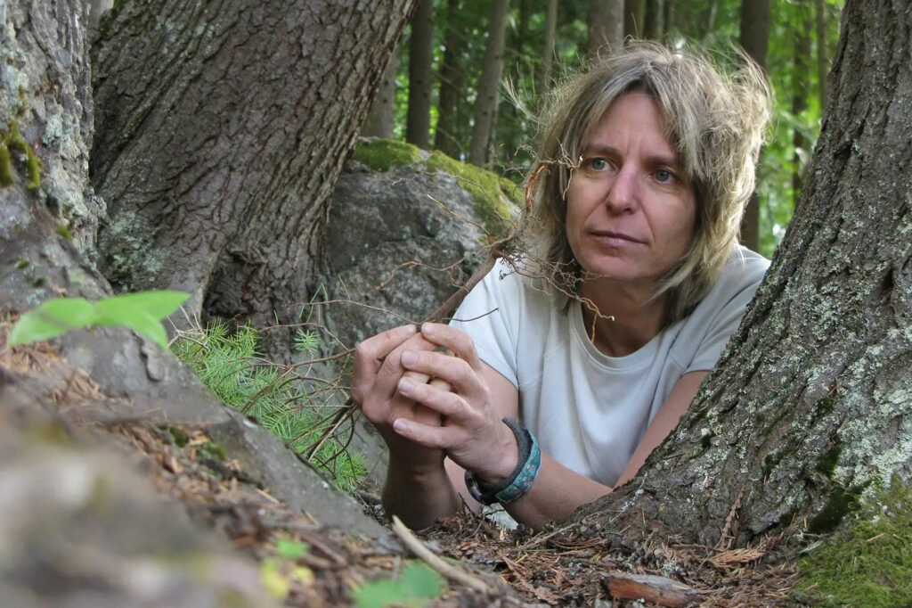 As a young forester, Suzanne Simard was inspired to research mother trees when she noticed that the seedlings planted after a clearcut were often sickly. Credit: Bill Heath
