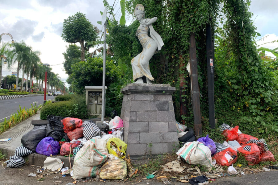 llegal dumping in Gianyar, Bali. Credit: Courtesy, Merah Putih Hijau (MPH)