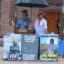 Joni Lapahie and Dáilan Long, residents of the Burnham Chapter community on the Navajo Nation, speak at a press conference against a proposed coal mine expansion near their homes on July 20 at Window Rock, Ariz. Credit: Wyatt Myskow/Inside Climate News