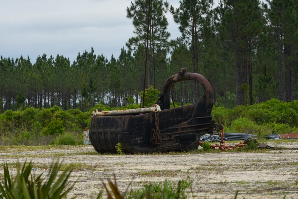 Twin Pine’s dragline was prepared to start mining before a deal was struck. Credit: Ryan Krugman/Inside Climate News