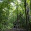 Backpackers hike into the White Mountain National Forest in New Hampshire. Credit: Andrew Lichtenstein/Corbis via Getty Images