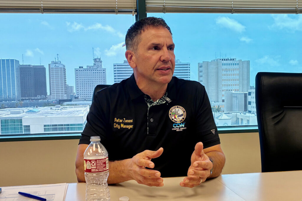 “The large industry is not paying their fair share,” said Corpus Christi City Manager Peter Zanoni in a June 26 interview at Corpus Christi City Hall. Credit: Dylan Baddour/Inside Climate News