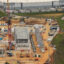 An aerial view of the VoltaGrid construction site next to the Severfarm data center in Covington, Ga. Credit: Michael A. Schwarz/SELC