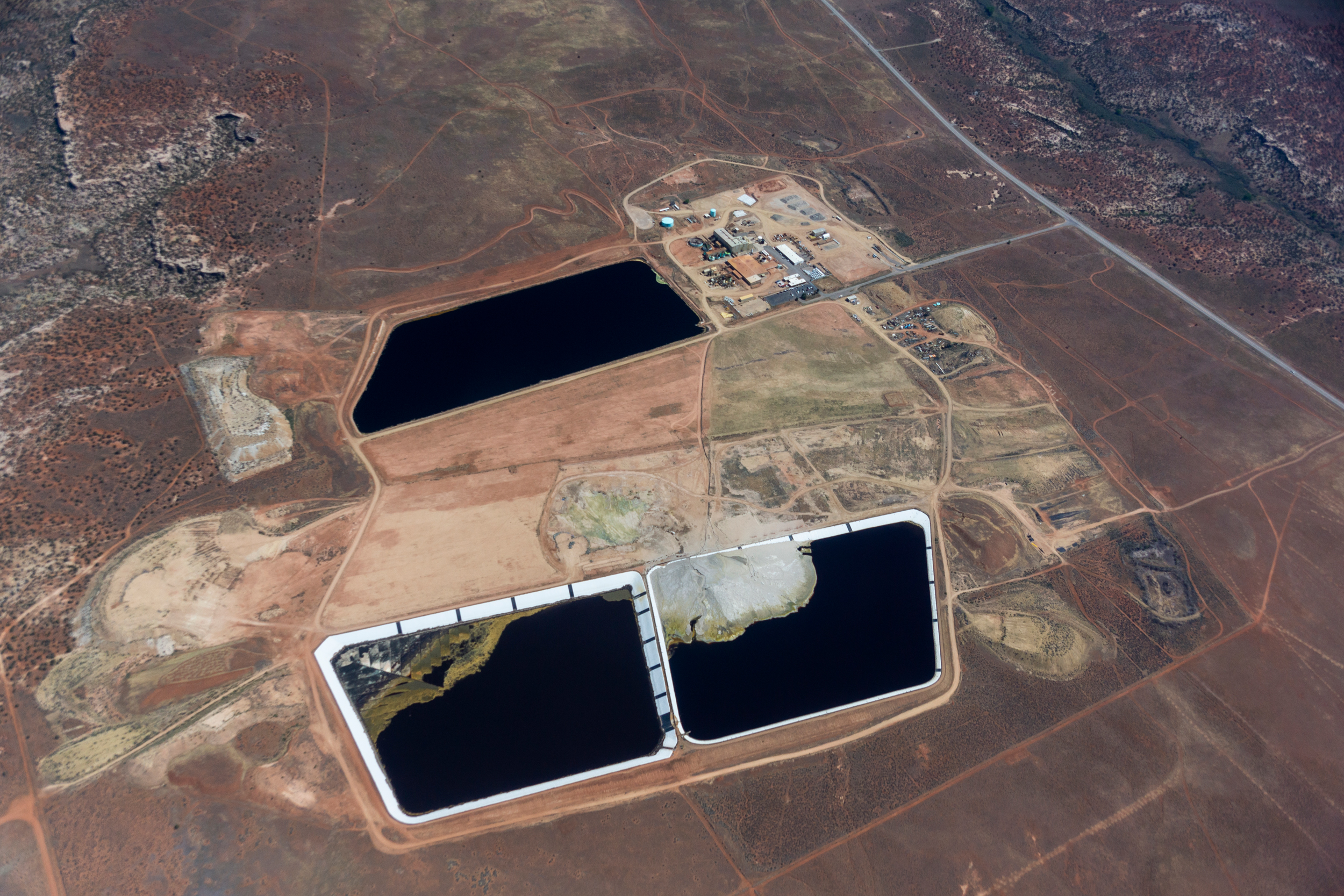 Energy Fuels’ White Mesa Mill in Utah. Credit: EcoFlight