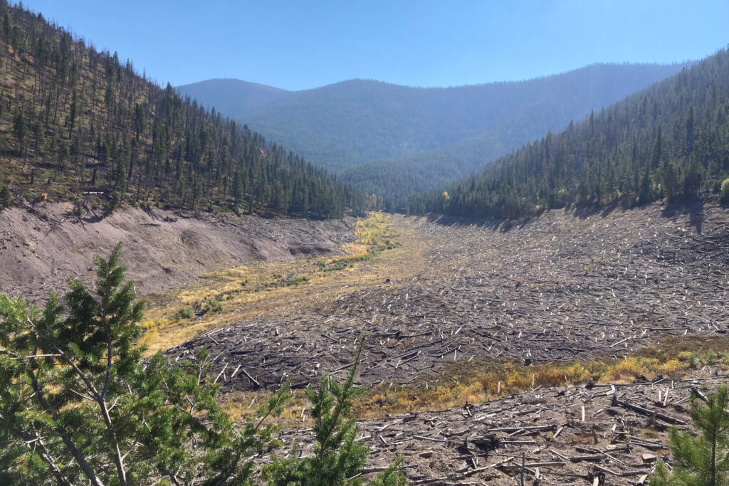 The Mike Horse Dam removal site. Credit: Montana Department of Justice