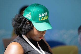 Delegates from around the world attend the United Nations Convention to Combat Desertification on Thursday. Credit: Kiara Worth/UNCCD