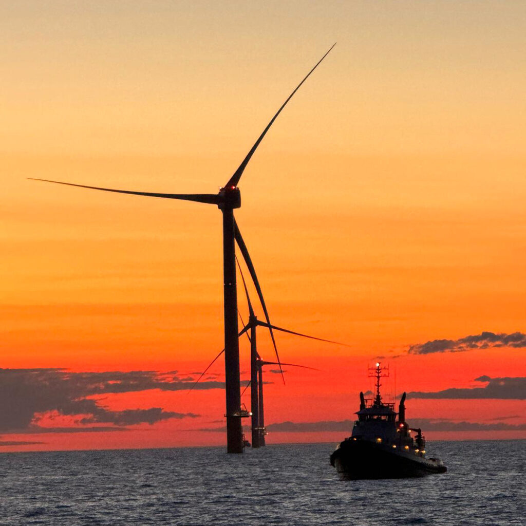 The United States initially projected offshore wind would produce thousands of jobs every year, but as the domestic industry unravels, many workers say they have no future prospects and have to return onshore. Credit: Courtesy of Andy Benedetto/Millwrights Local 1121