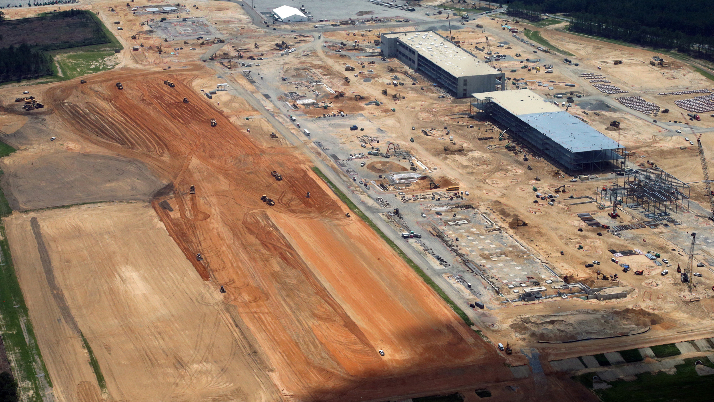 Data center developers are eyeing less-populated areas for their projects, in hopes of encountering fewer permitting obstacles and public opposition. Credit: Courtesy of Larry Baldwin/NC Environmental Advocacy Corps