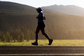 Mina Guli runs through haze during her nearly 1,800-mile journey down the Colorado River on June 21. Credit: Andrew King