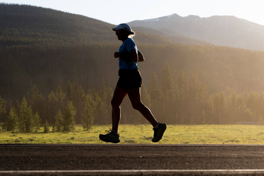 Mina Guli runs through haze during her nearly 1,800-mile journey down the Colorado River on June 21. Credit: Andrew King