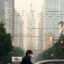 Wildfire smoke blankets Philadelphia on June 7, 2023. Credit: Joe Lamberti/AFP via Getty Images