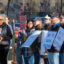 Michigan residents rally against data centers on April 11 in Detroit, one of six protests held across the state. Credit: Jim West/Universal Images Group via Getty Images