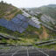 Solar panels fill a hillside near Jiexiu, China. Credit: Greg Baker/AFP via Getty Images