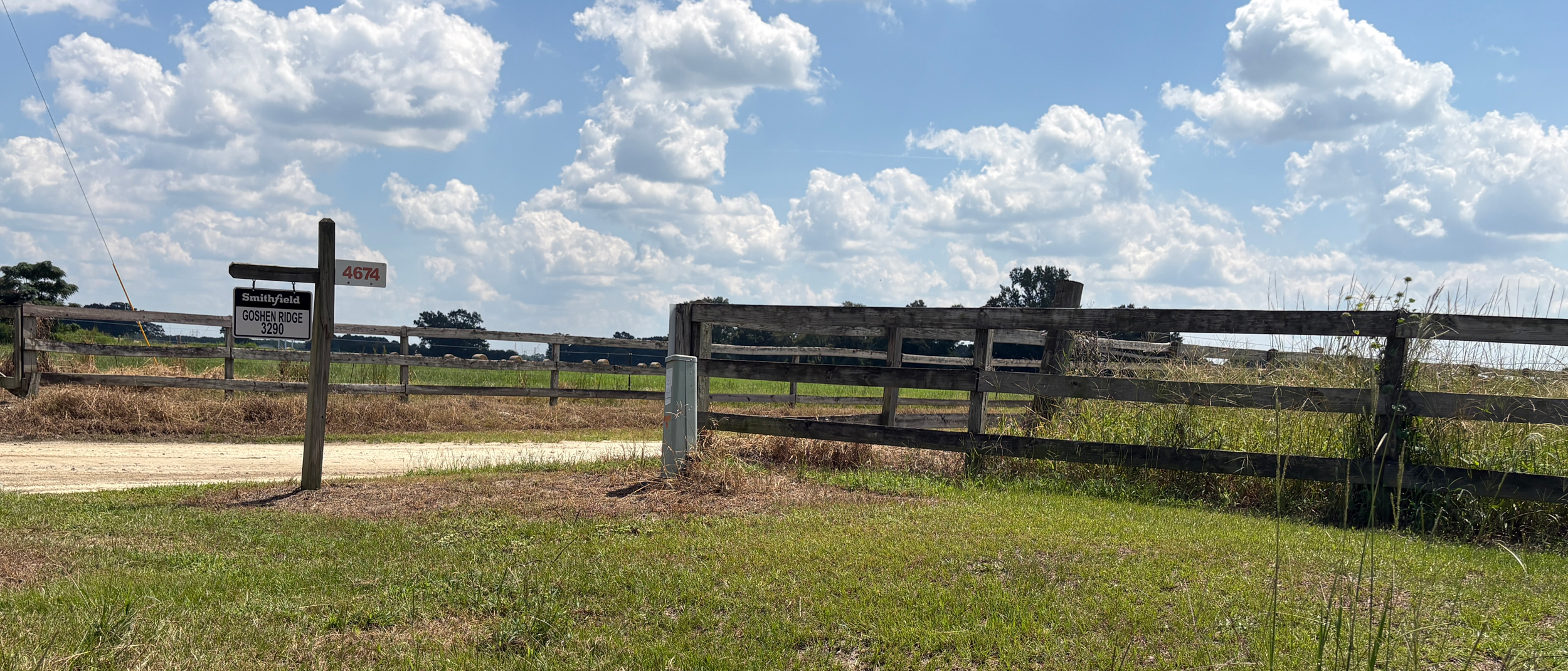 As part of the Smithfield Agreement, Super Soils technology was installed at Goshen Ridge Farm in Duplin County. Although it successfully reduced odors, pathogens and ammonia emissions by 99 percent, Smithfield officials said it was too expensive to install and operate. Credit: Lisa Sorg/Inside Climate News