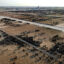 An aerial view of confinement lots at Blackshirt Feeders in Dundy County, Nebraska. Credit: Sonya Doctorian/Inside Climate News