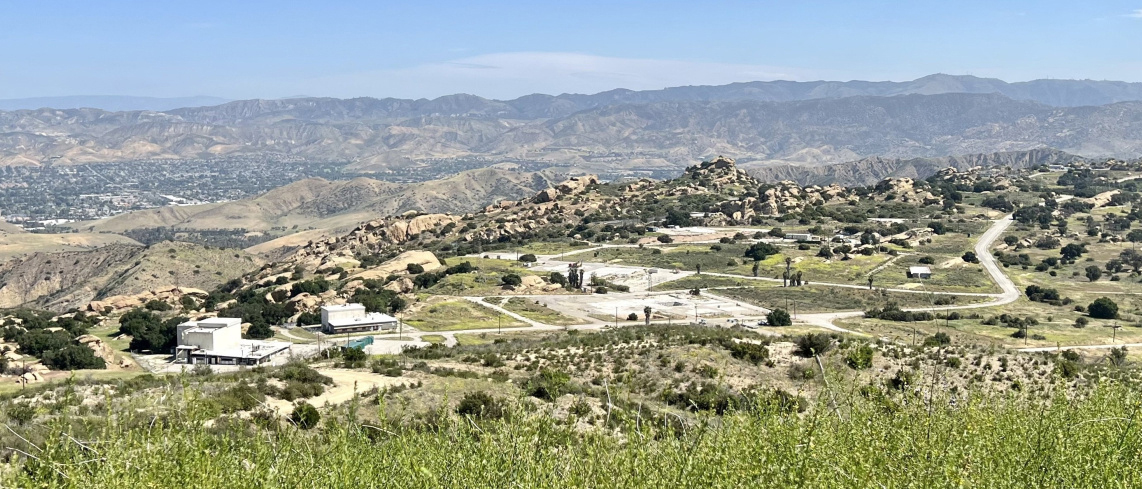 The site of the former Santa Susana Field Laboratory in Ventura County, California. Credit: DOE