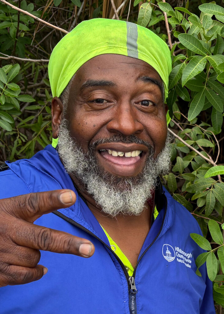 Sean Bell has concerns about the phosphogypsum stack. He considers the situation an example of environmental racism. Credit: Amy Green/Inside Climate News