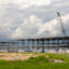When finished, the Amazon data center in Hamlet, N.C., will have 21 buildings and roughly 600 backup diesel generators that will emit tons of air pollutants each year. Credit: Lisa Sorg/Inside Climate News