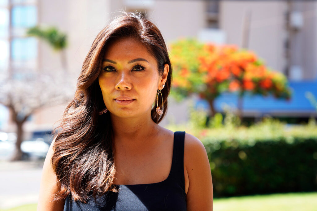 Raquel Utrillo’s contractor allegedly scammed her and others rebuilding in Lahaina. Credit: Kevin Fujii/Civil Beat