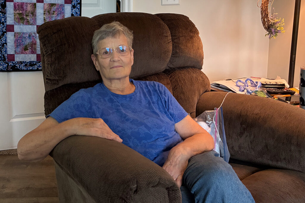 Becky Garrison’s well water has 125 times the federal limit of PFOS. Credit: Ben Seal/Inside Climate News