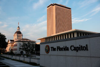 The Florida Capitol Complex in Tallahassee. Credit: Joe Raedle/Getty Images