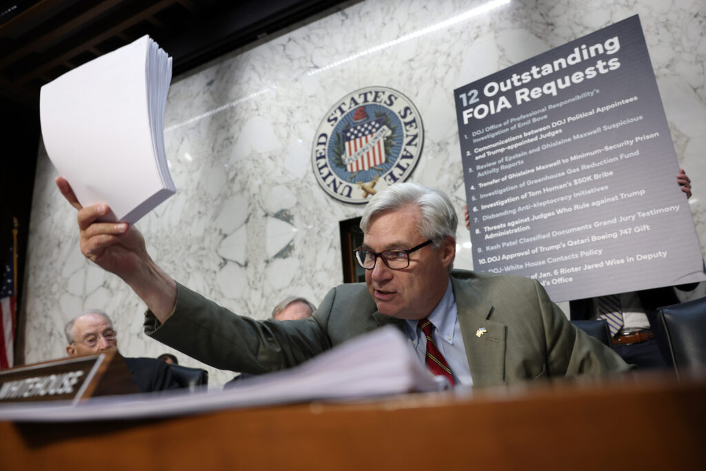 Whitehouse: Call Out the Corruption Propelling the US Climate Retreat